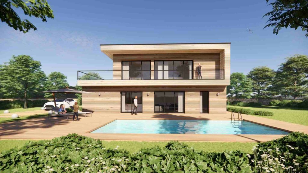 Construction Maison Toit Plat