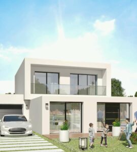 Maison Toit Plat 100m²