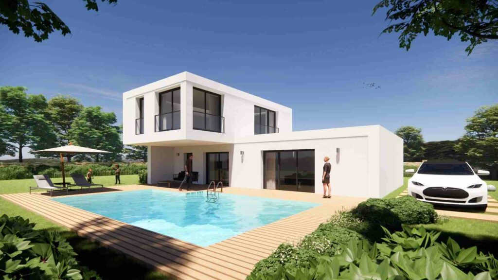 Maison Toit Plat Sur Mesure