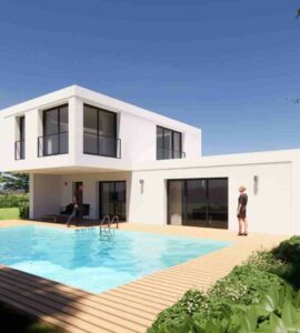 Maison Toit Plat Sur Mesure